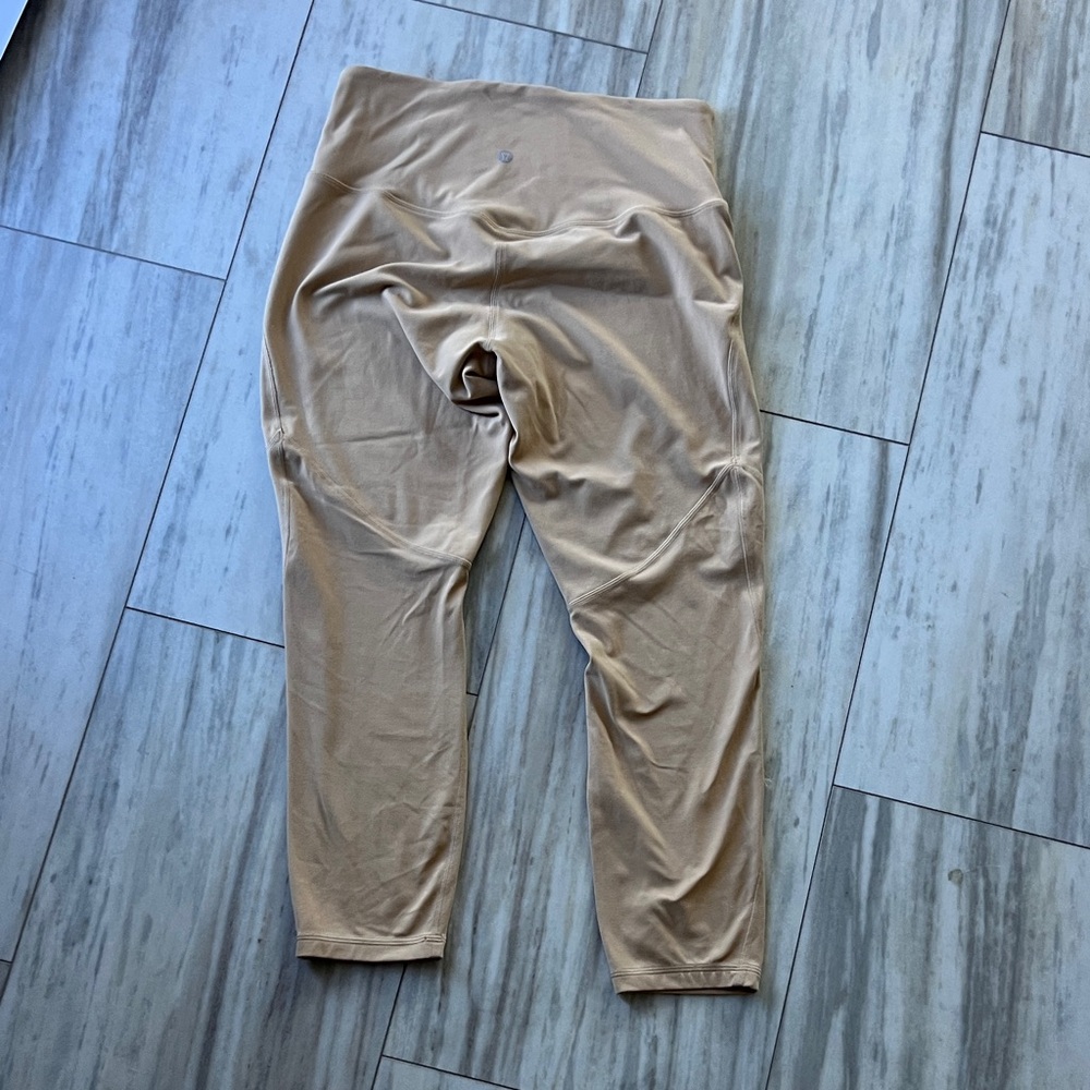 Lululemon Tan Leggings Capri